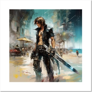 Squall Leonhart Posters and Art